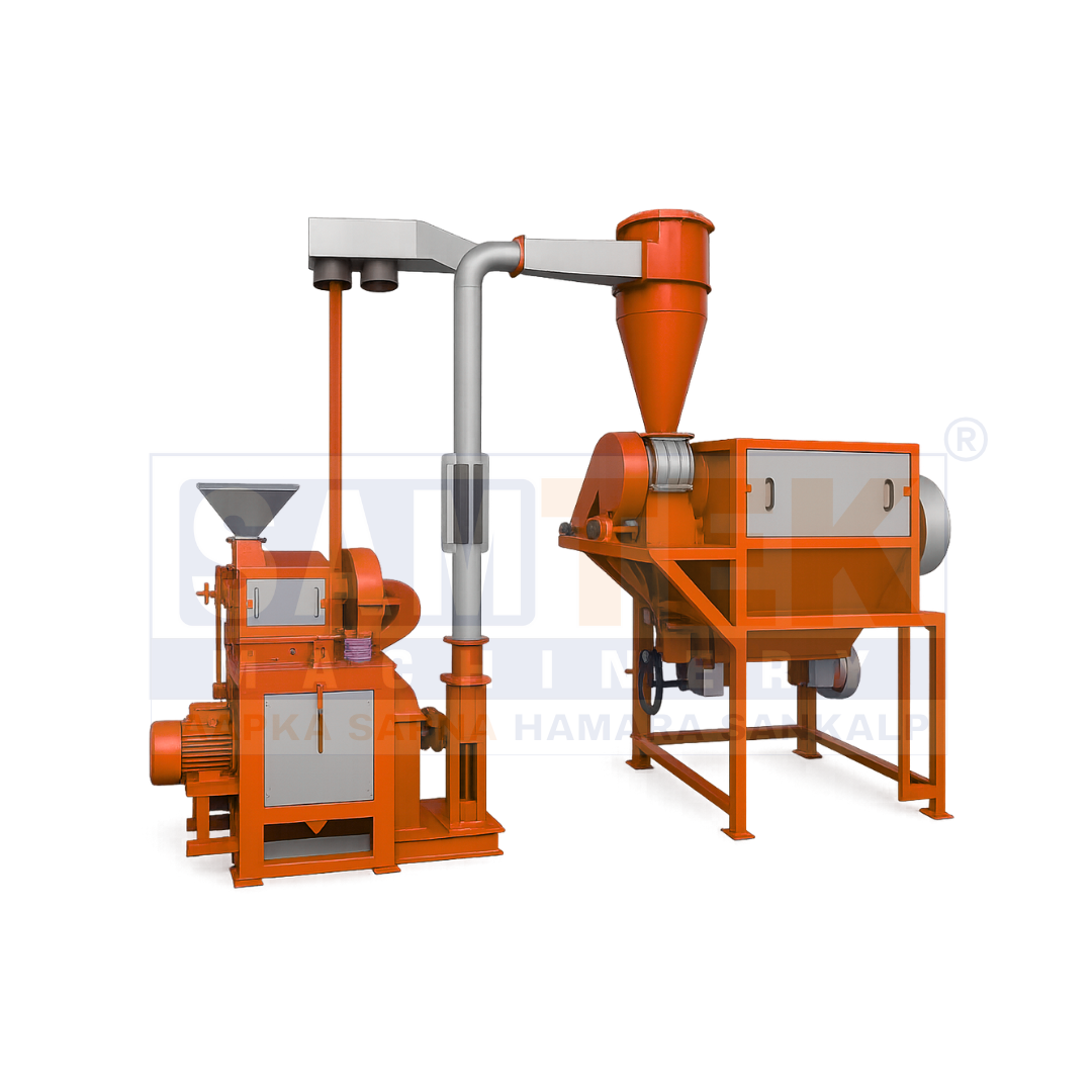 Semi Automatic Flour Mill Plant